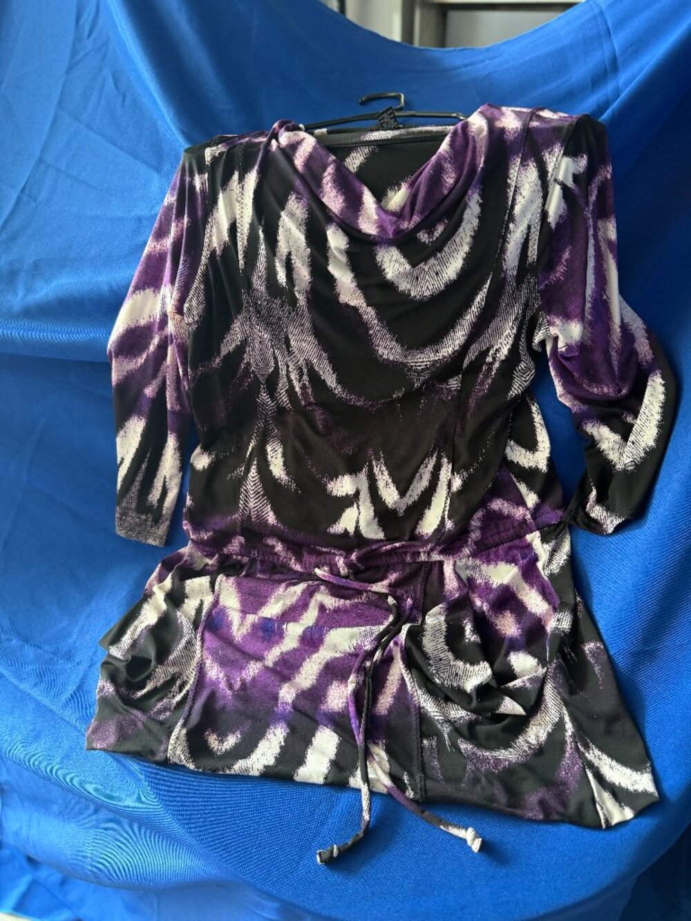 Trendy Alfani Cowl Neck Mini-Dress